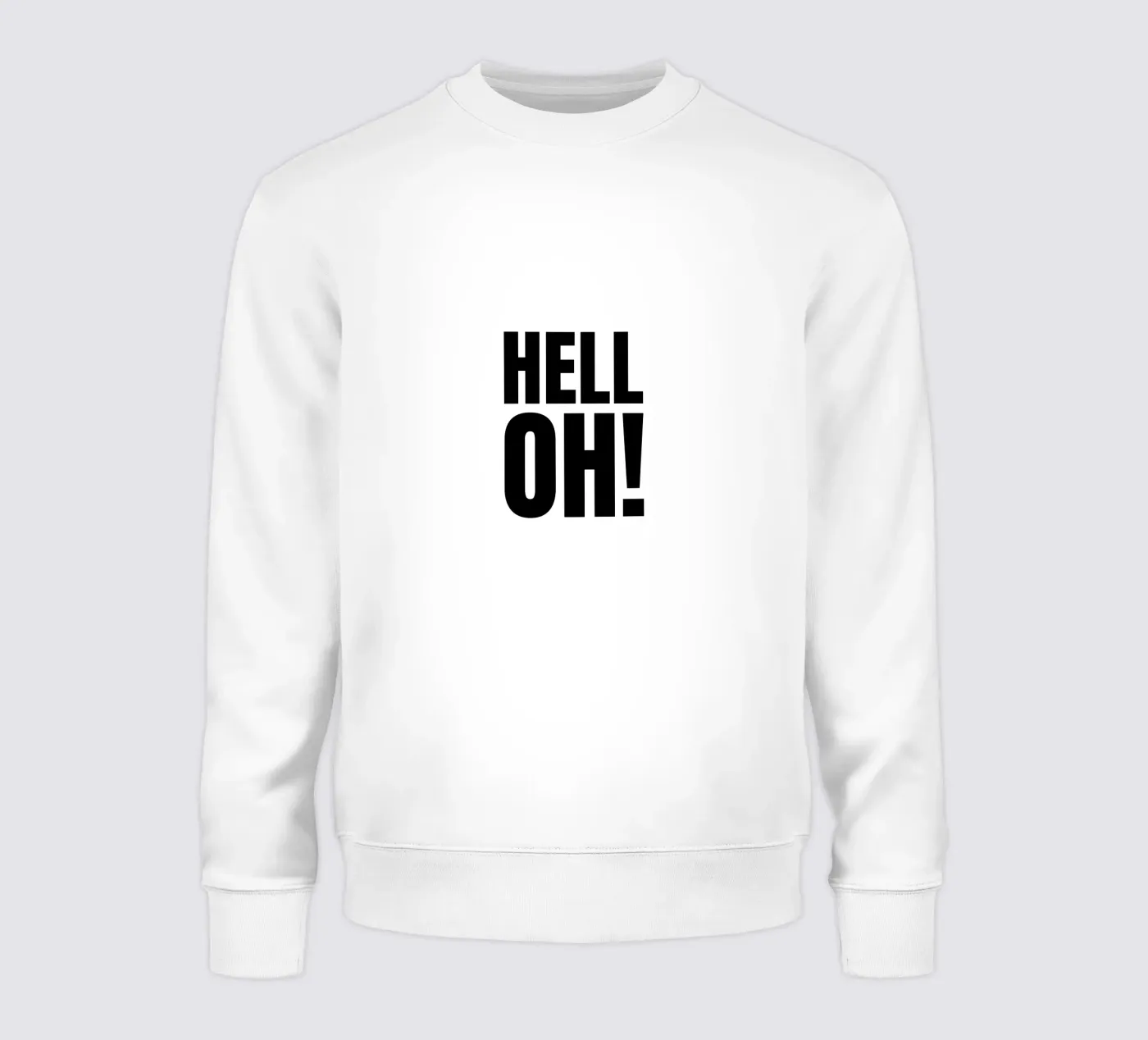 HELL OH! felpa da RB-Quotes