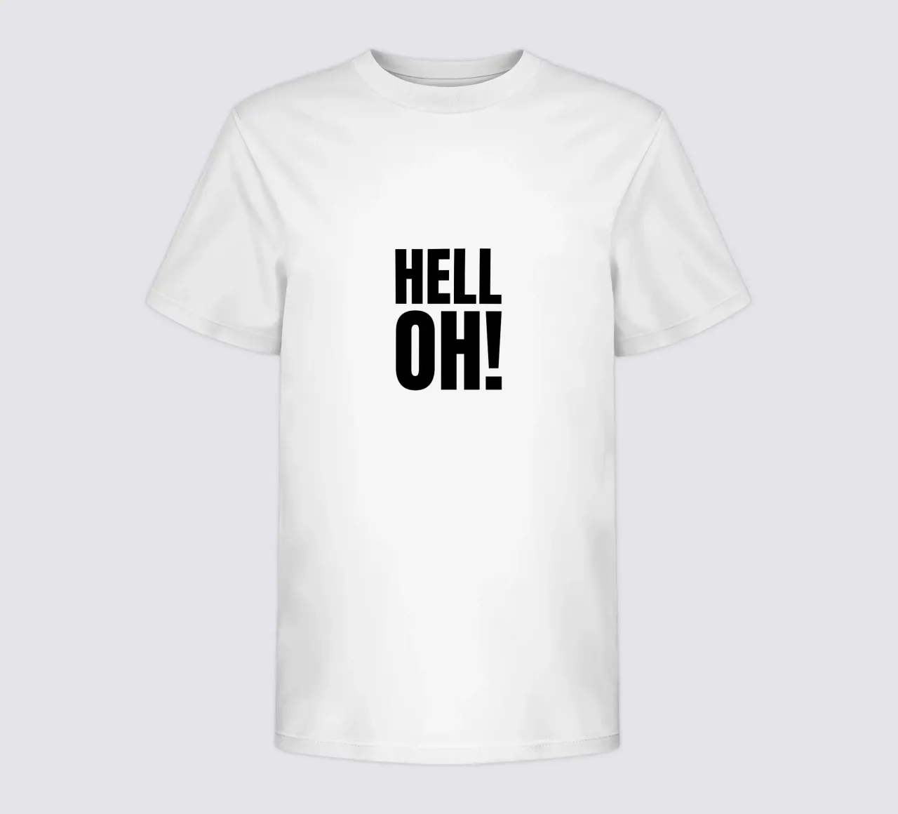 HELL OH! kinder t-shirt van RB-Quotes