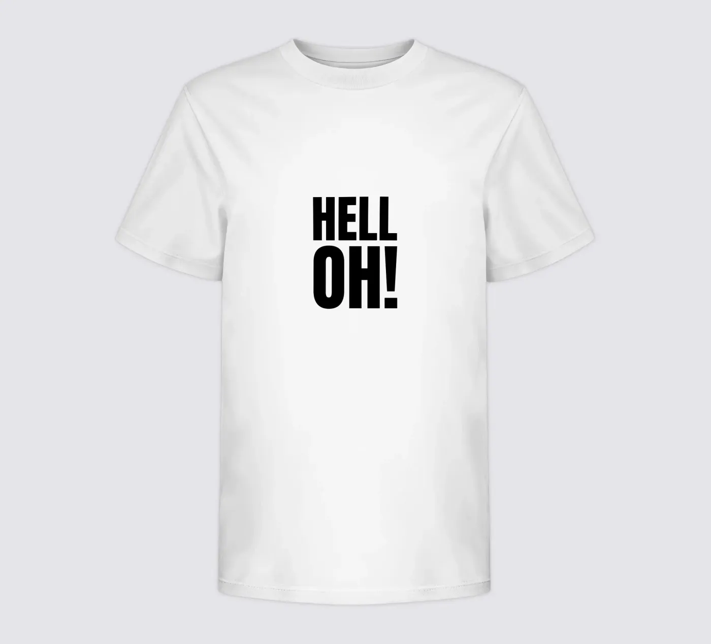 HELL OH! kinder t-shirt van RB-Quotes