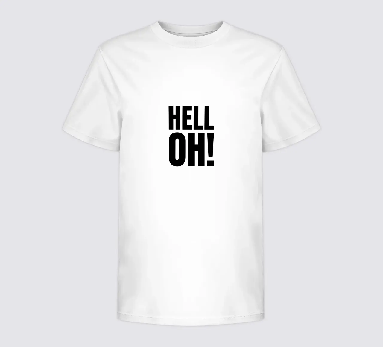 HELL OH! kinder t-shirt van RB-Quotes