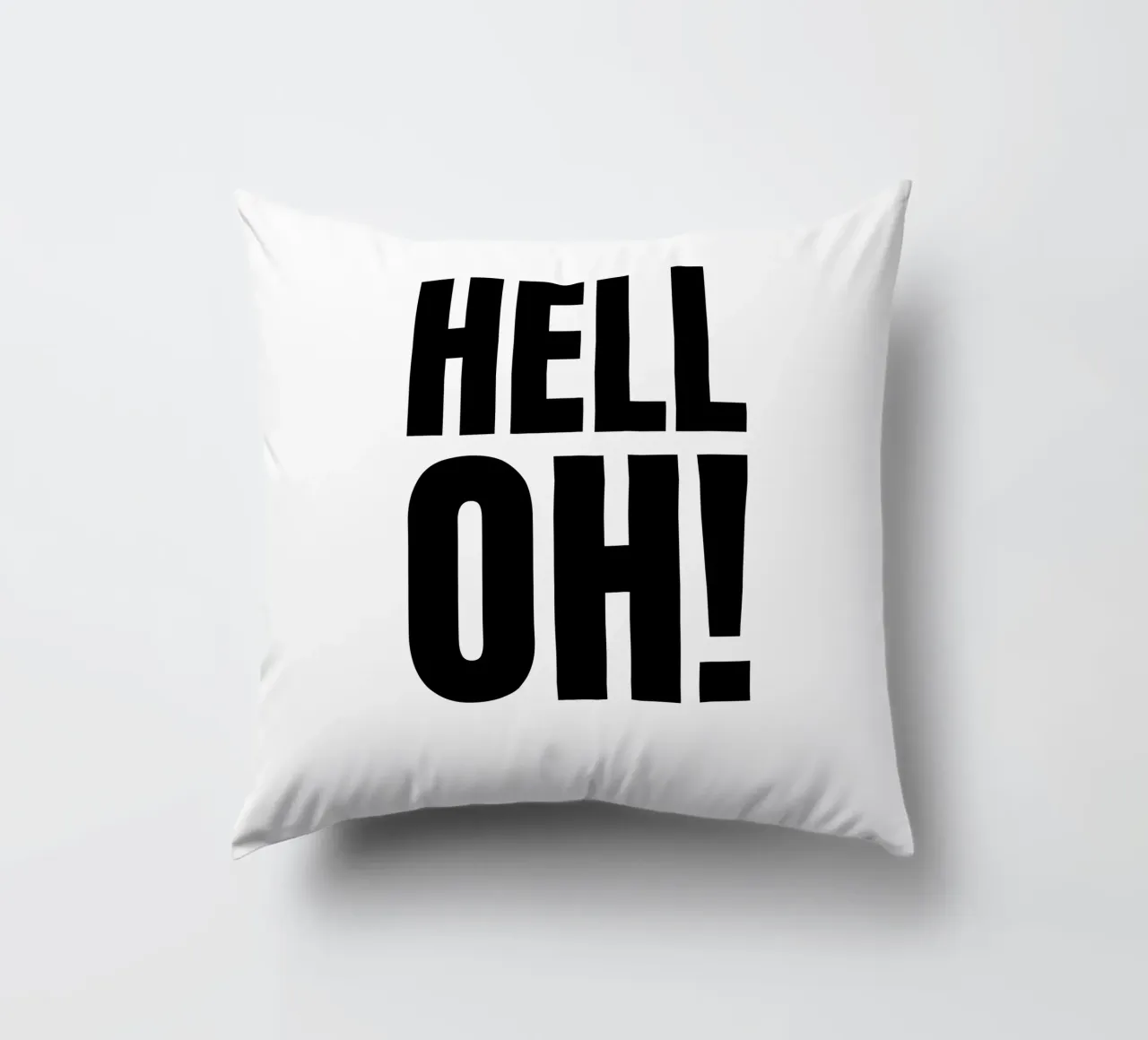 HELL OH! cuscino da RB-Quotes