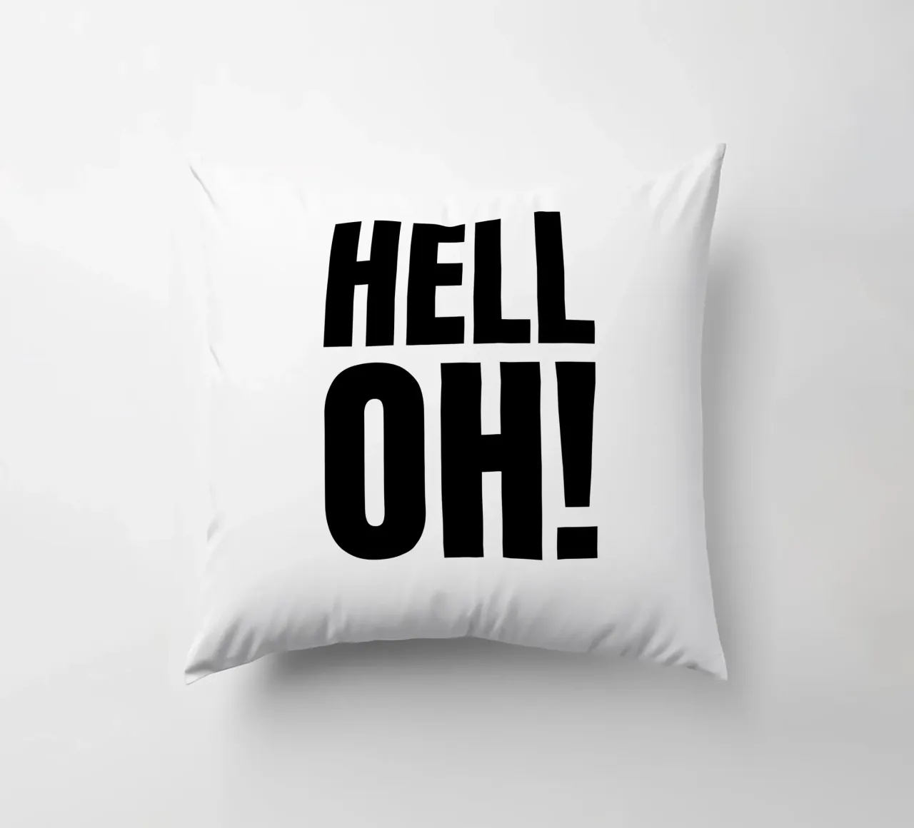 HELL OH! cuscino da RB-Quotes