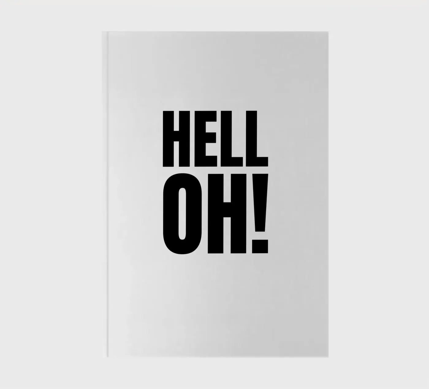 HELL OH! notebook by RB-Quotes