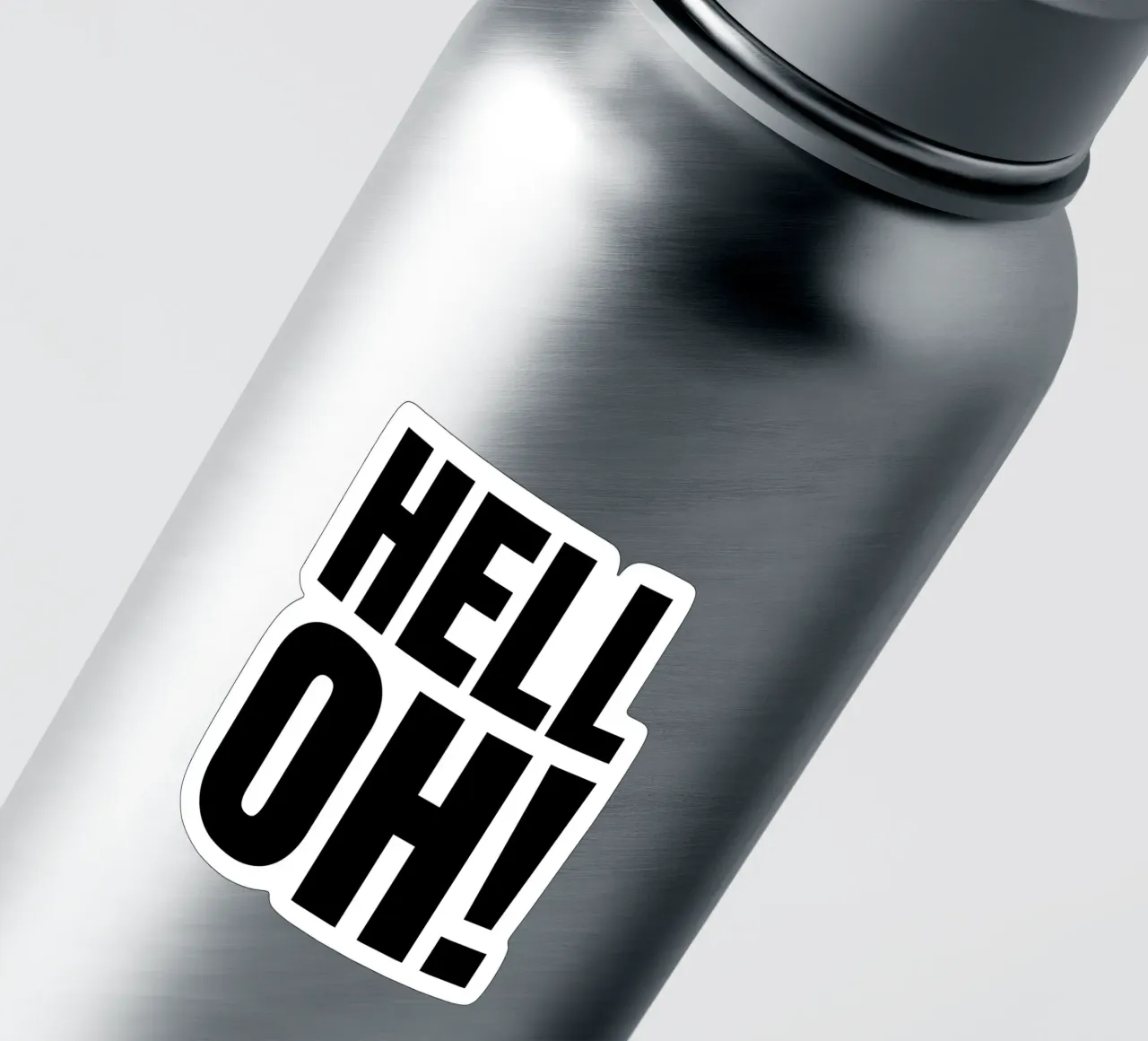 HELL OH! sticker by RB-Quotes