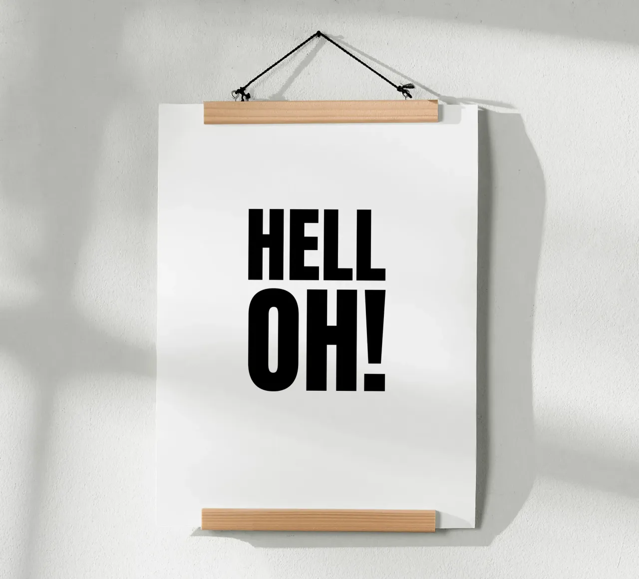 HELL OH! poster by RB-Quotes