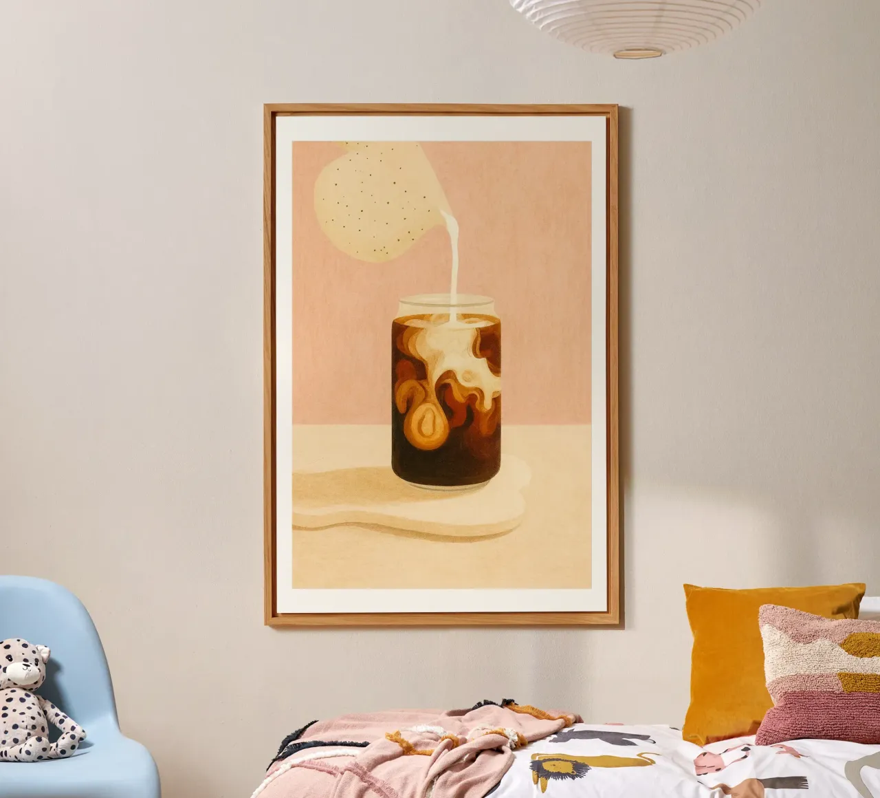 Caffè Latte alluminio dibond da PurePeachStudio