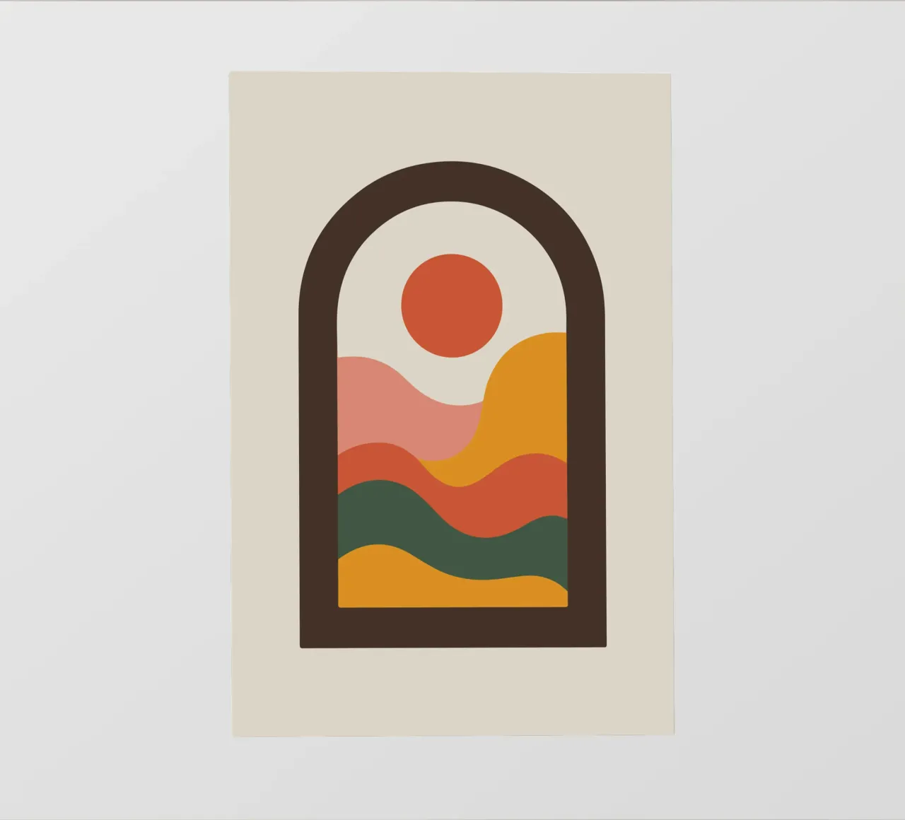 Sunset View telo in pvc da LisaArtes