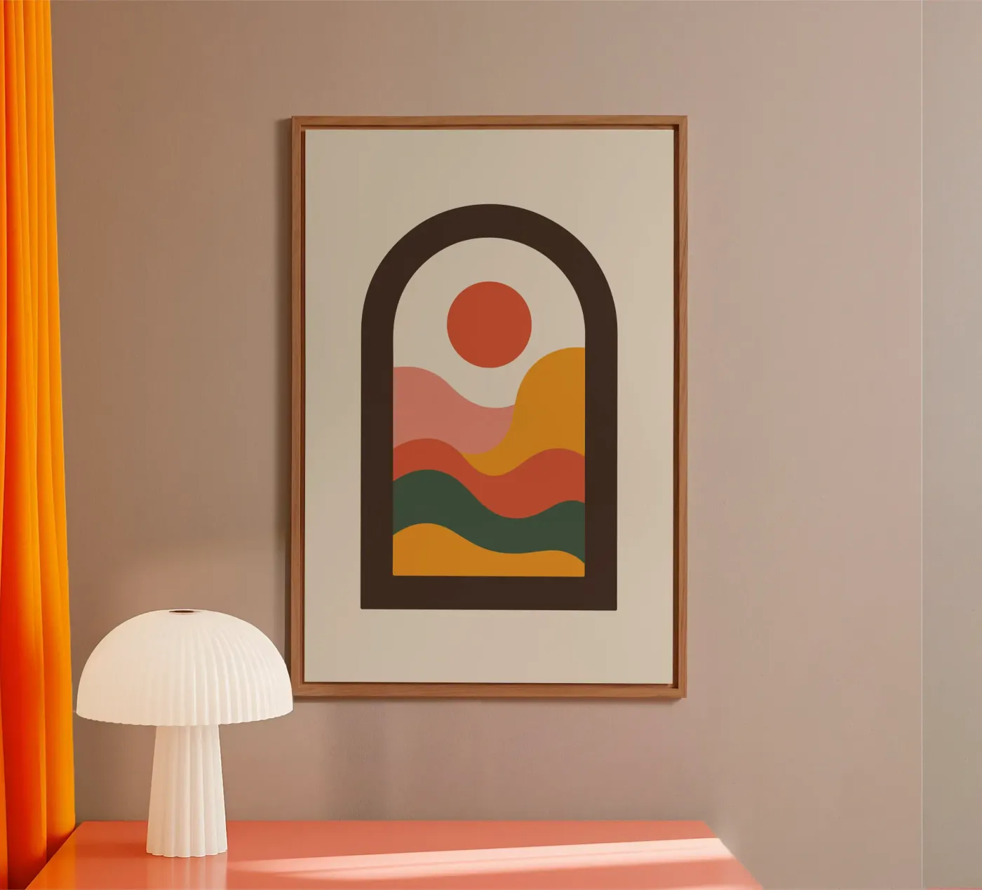 Sunset View alluminio dibond da LisaArtes