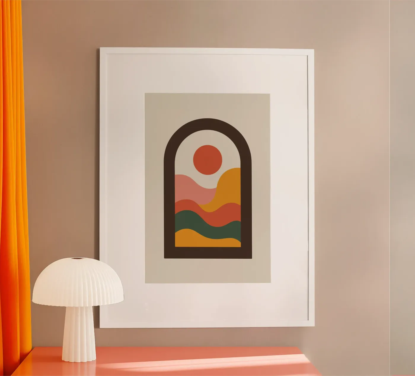 Sunset View poster van LisaArtes