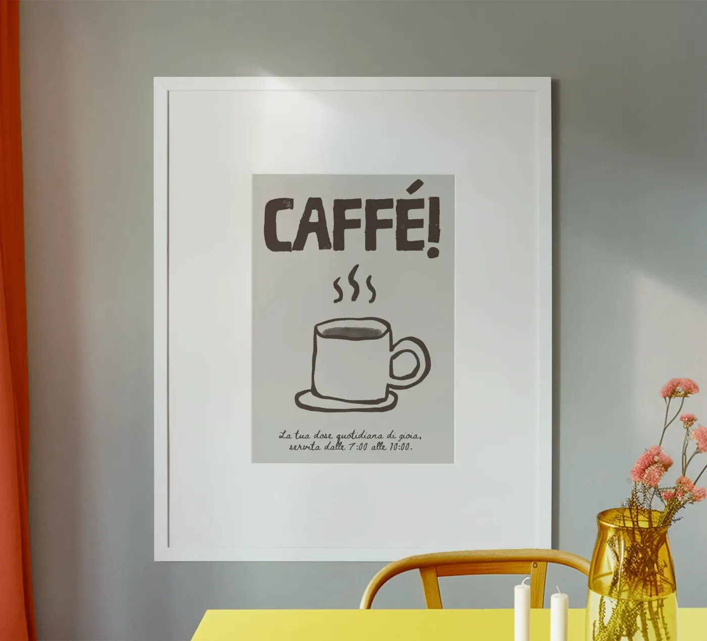 Caffé! poster de PurePeachStudio