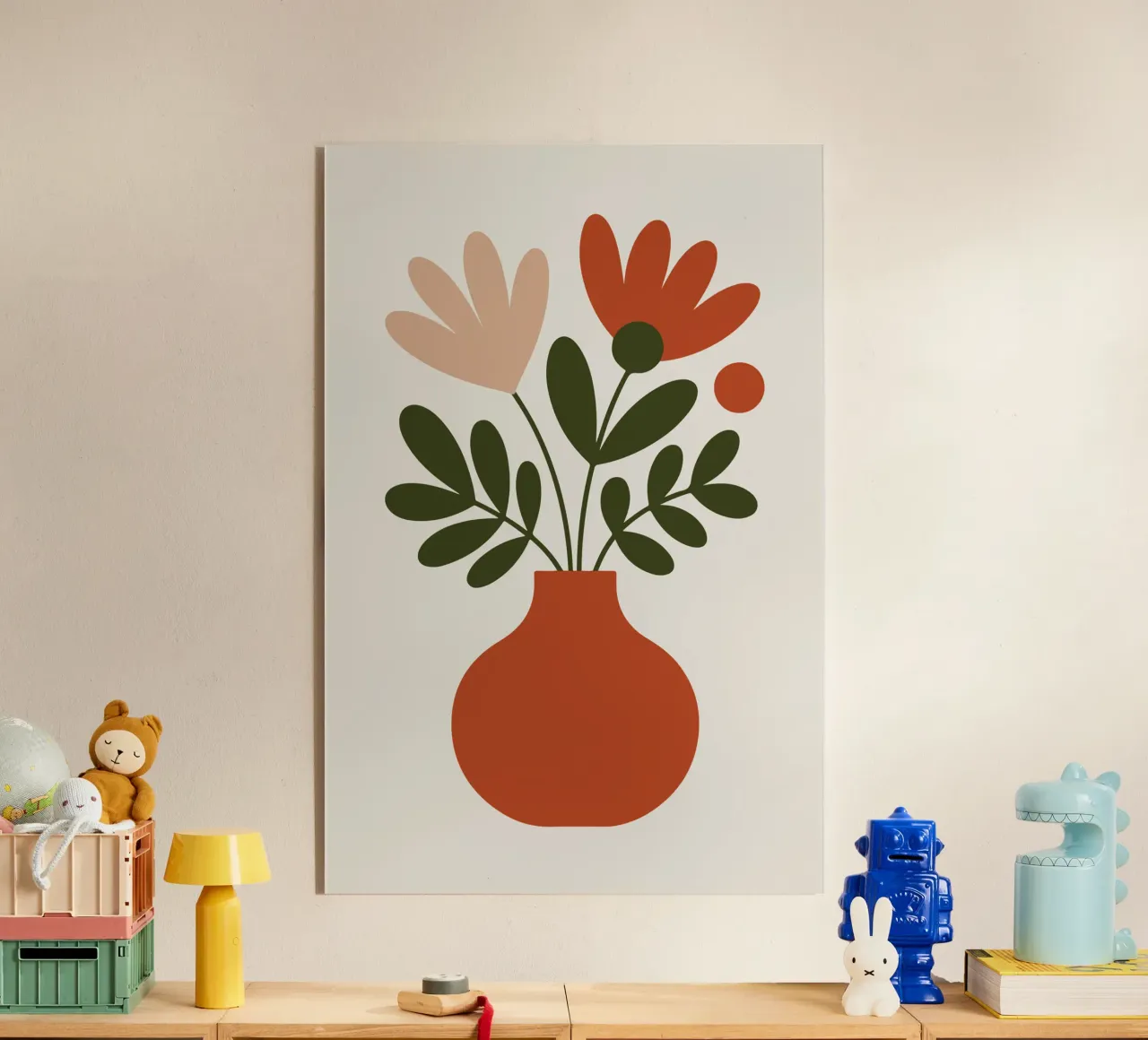 Terracotta Vase plexiglass da LisaArtes