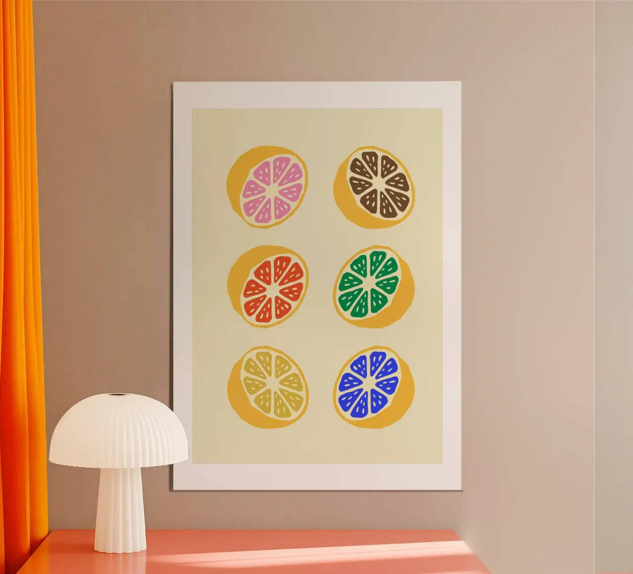 Orangen alluminio dibond da PurePeachStudio