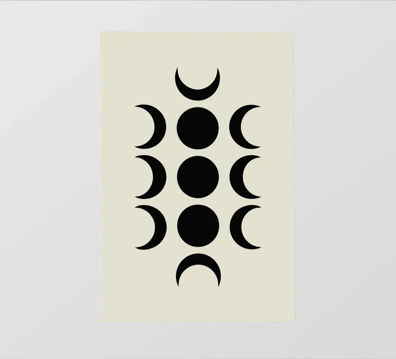 Vertical Moon Phases pellicola backlit da LisaArtes
