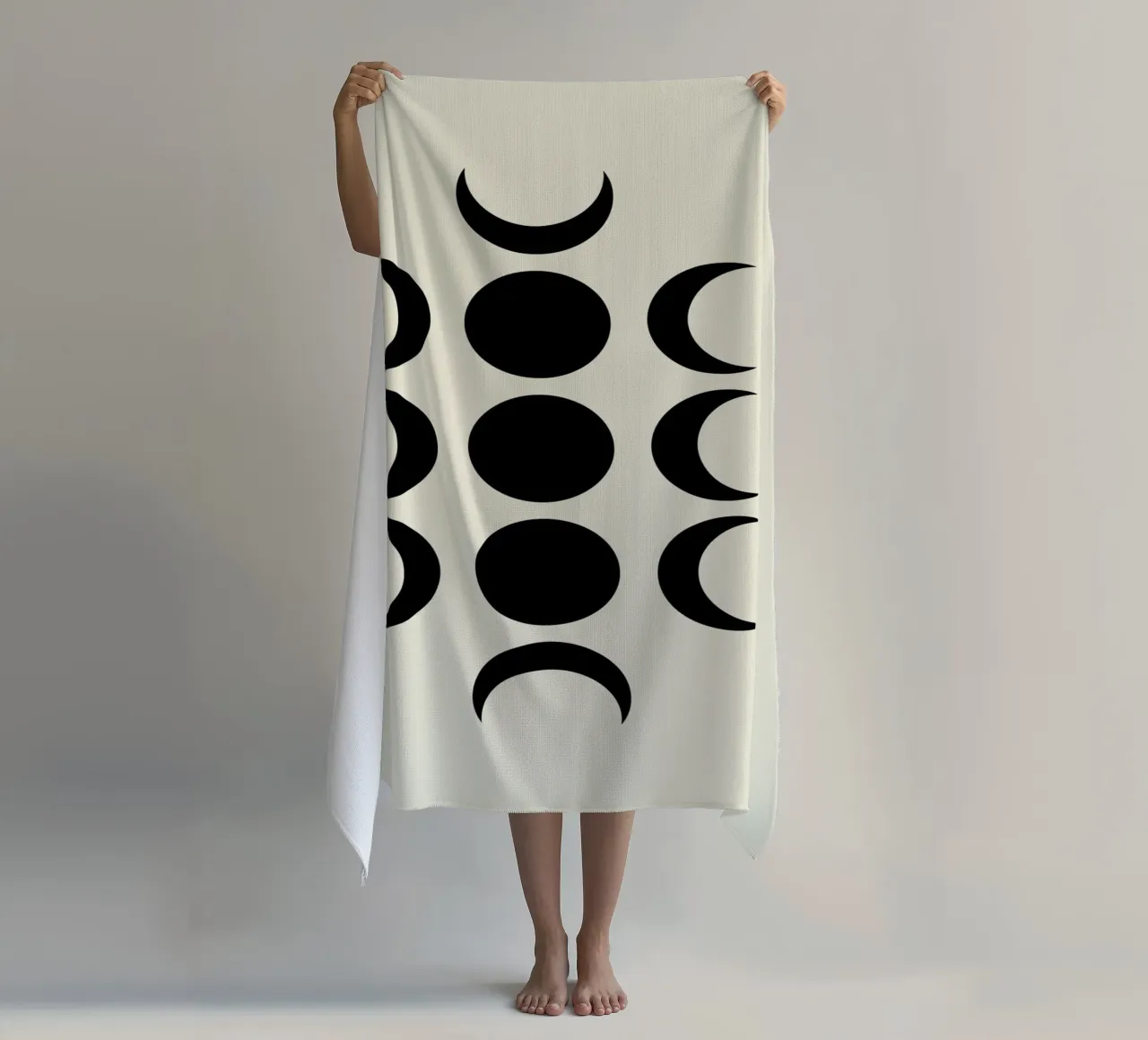 Vertical Moon Phases telo mare da LisaArtes