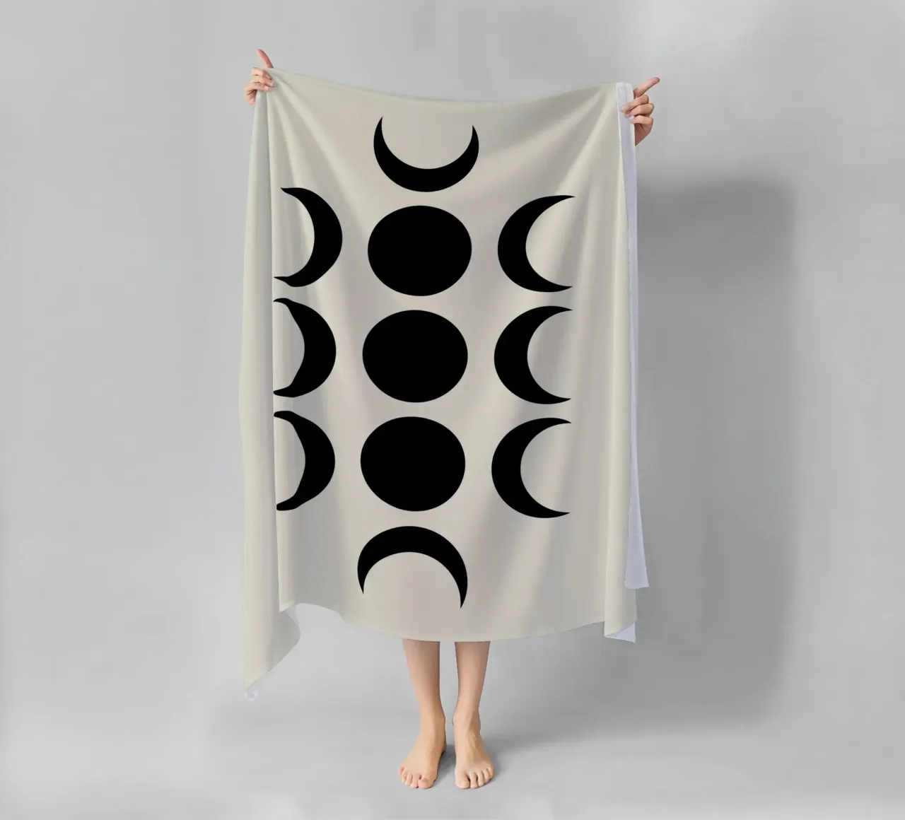Vertical Moon Phases telo mare da LisaArtes