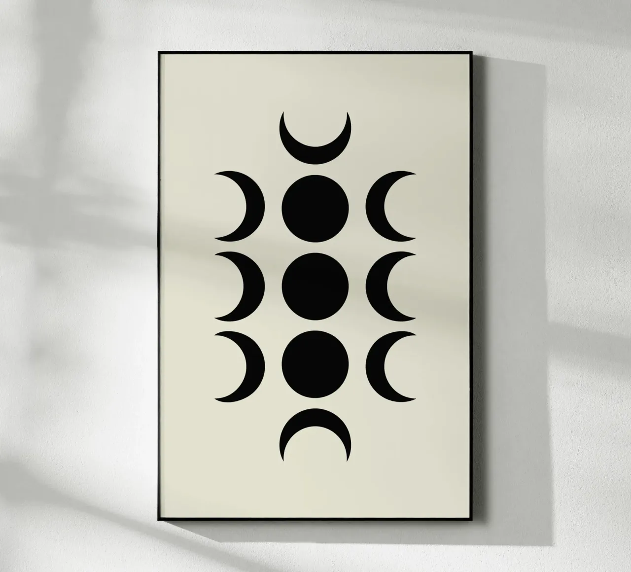 Vertical Moon Phases plexiglass da LisaArtes