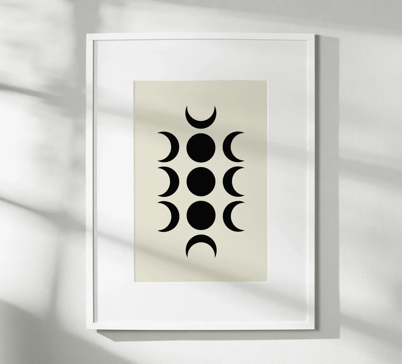 Vertical Moon Phases carta hahnemühle da LisaArtes