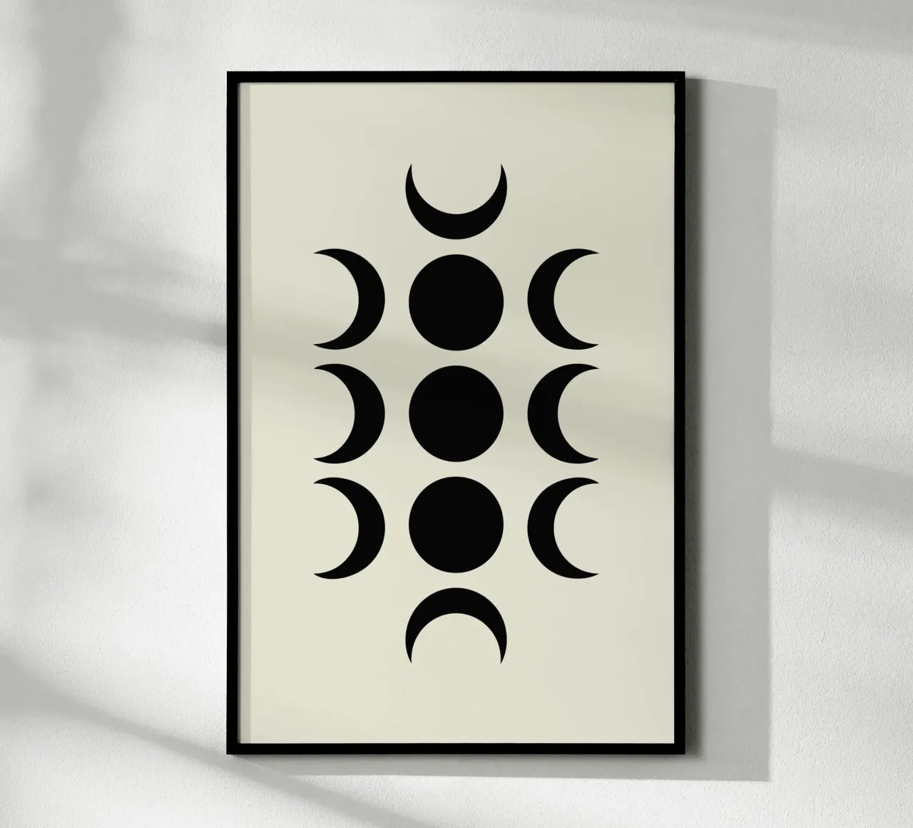 Vertical Moon Phases carta hahnemühle da LisaArtes