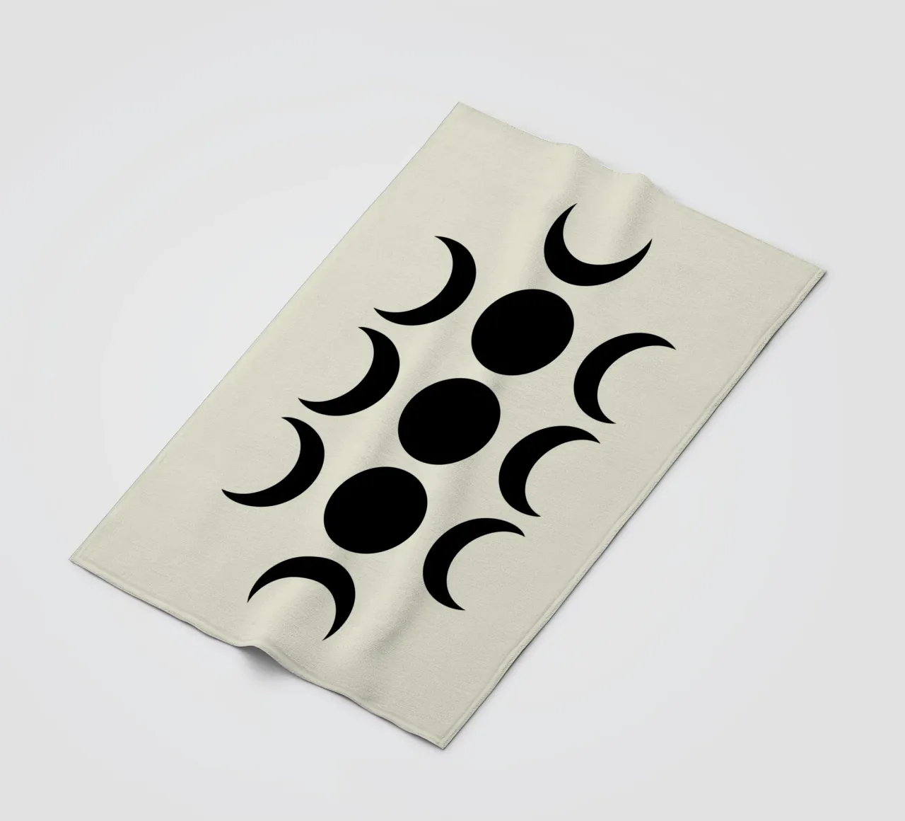 Vertical Moon Phases coperta in pile da LisaArtes