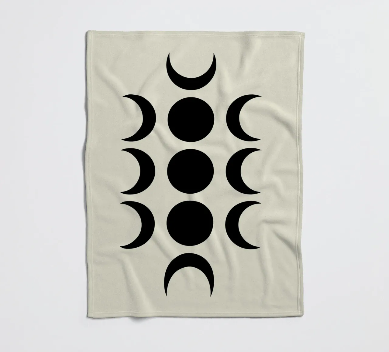 Vertical Moon Phases coperta in pile da LisaArtes