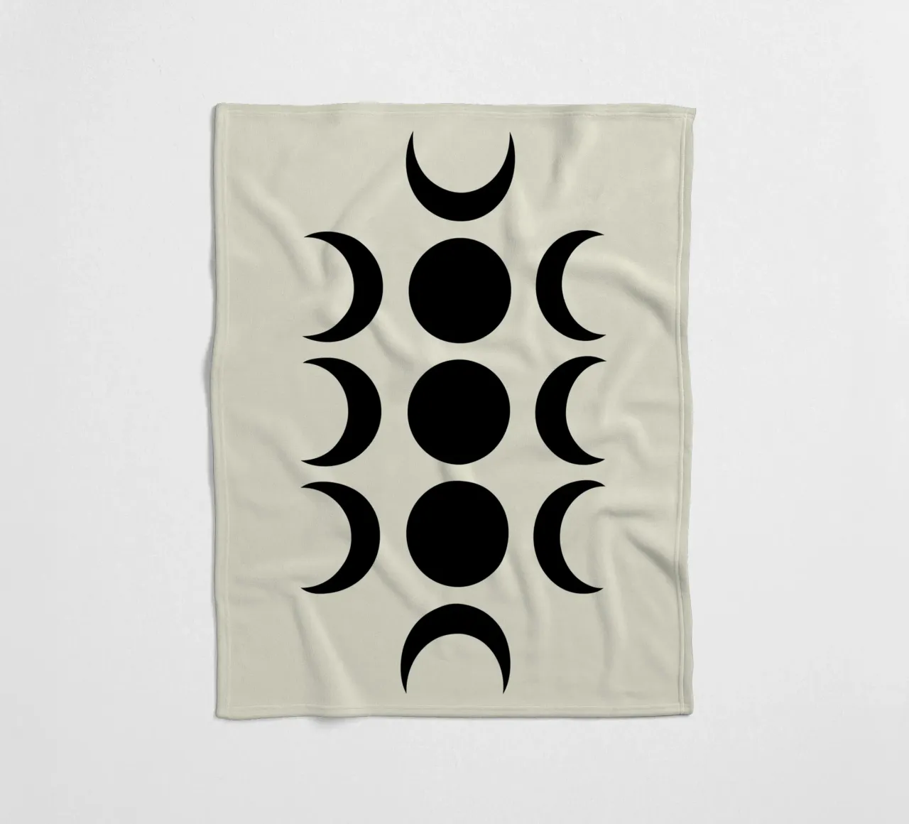 Vertical Moon Phases coperta in pile da LisaArtes