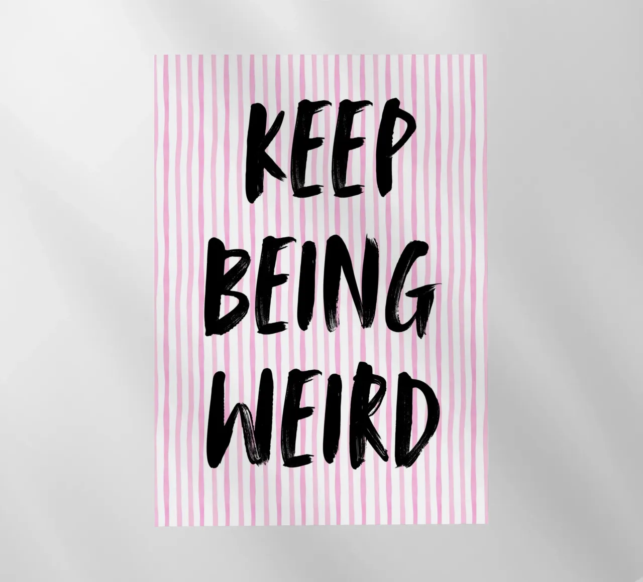Keep being weird pellicola backlit da PinkCandyWalls