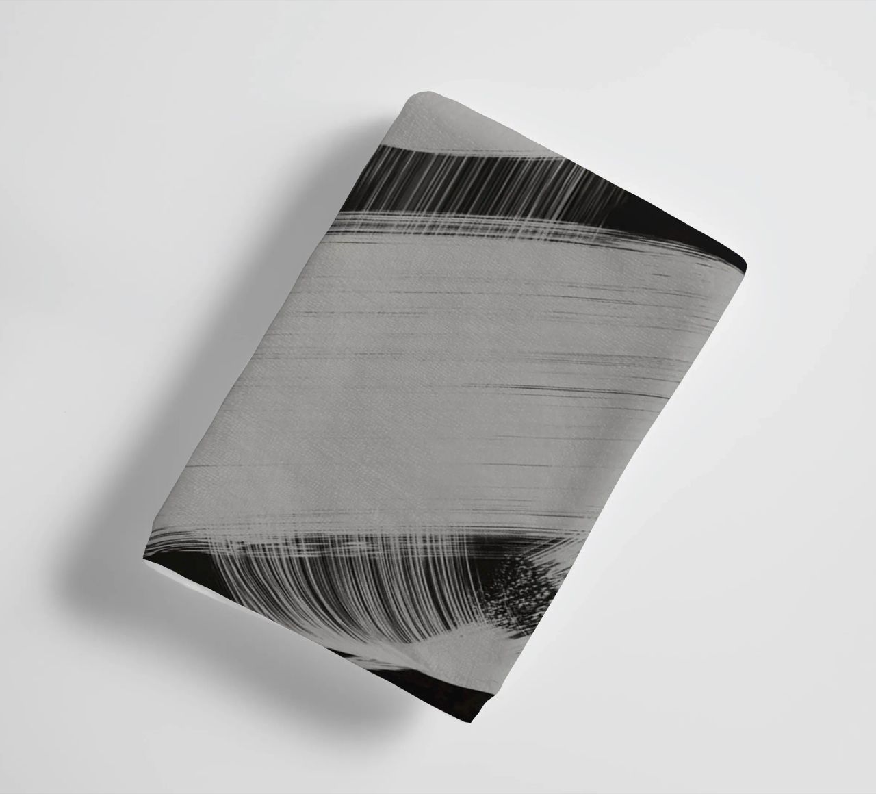 Gray Strokes No 2 Handtuch von treechild