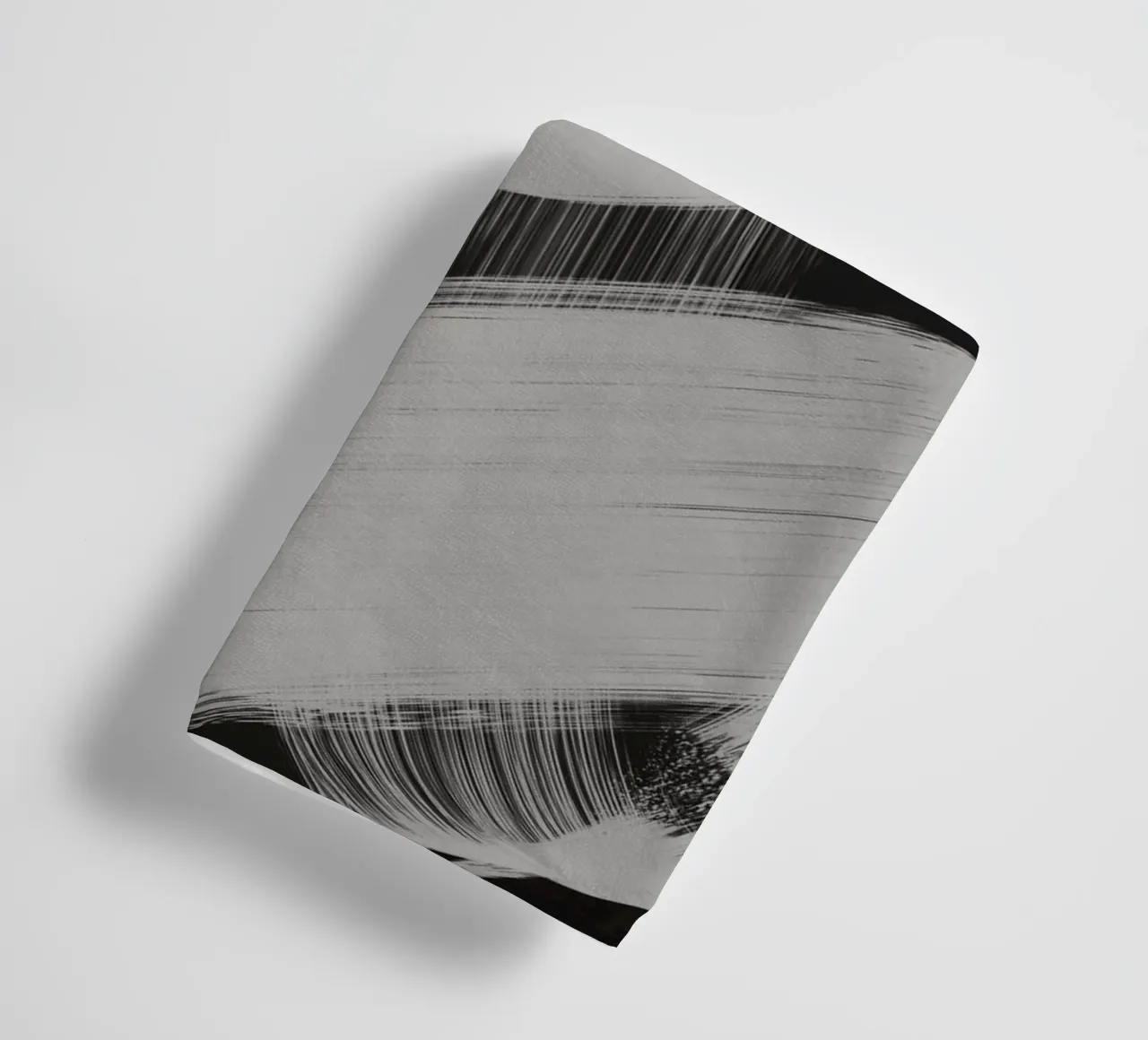 Gray Strokes No 2 toalla de baño de treechild