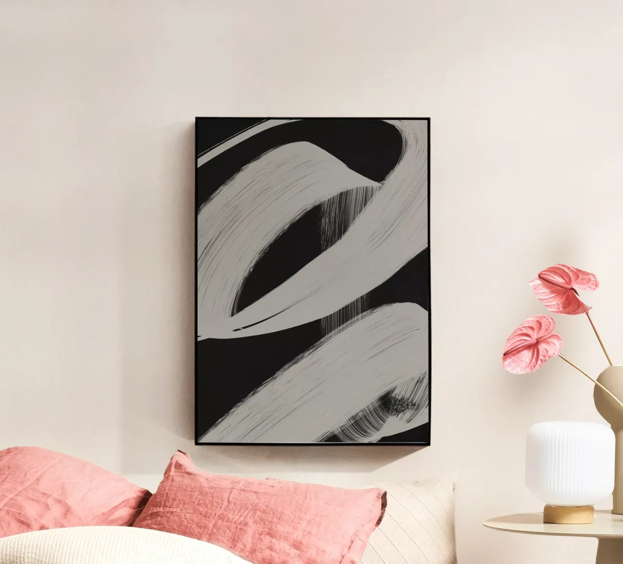 Gray Strokes No 2 plexiglass da treechild