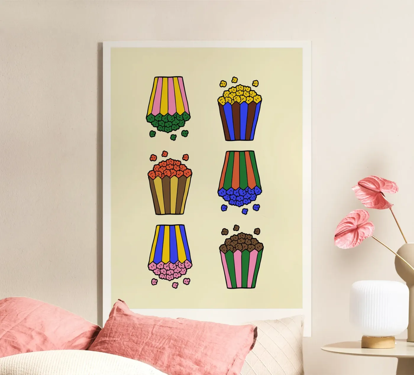 Popcorn acryl van PurePeachStudio