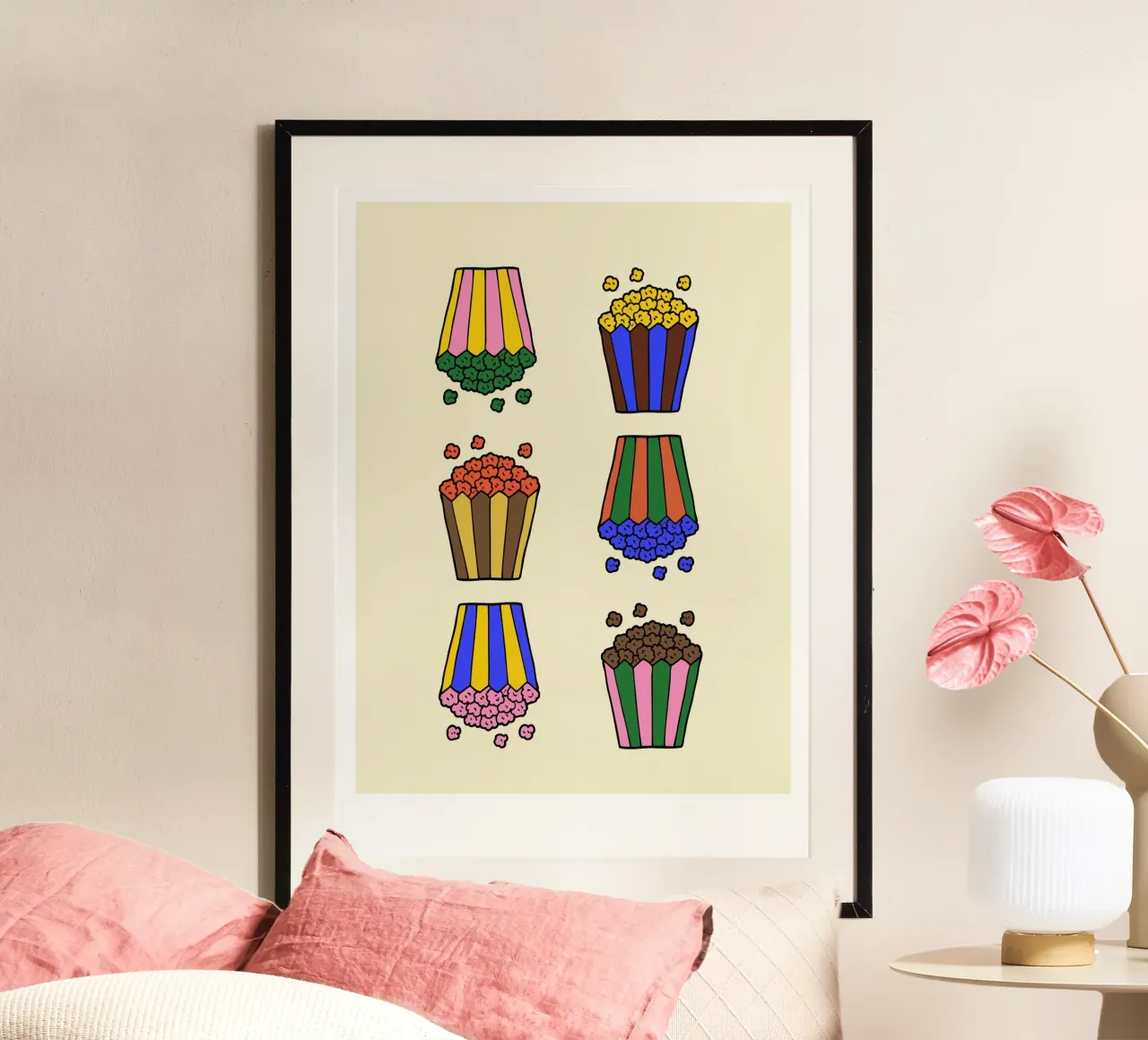 Popcorn poster da PurePeachStudio