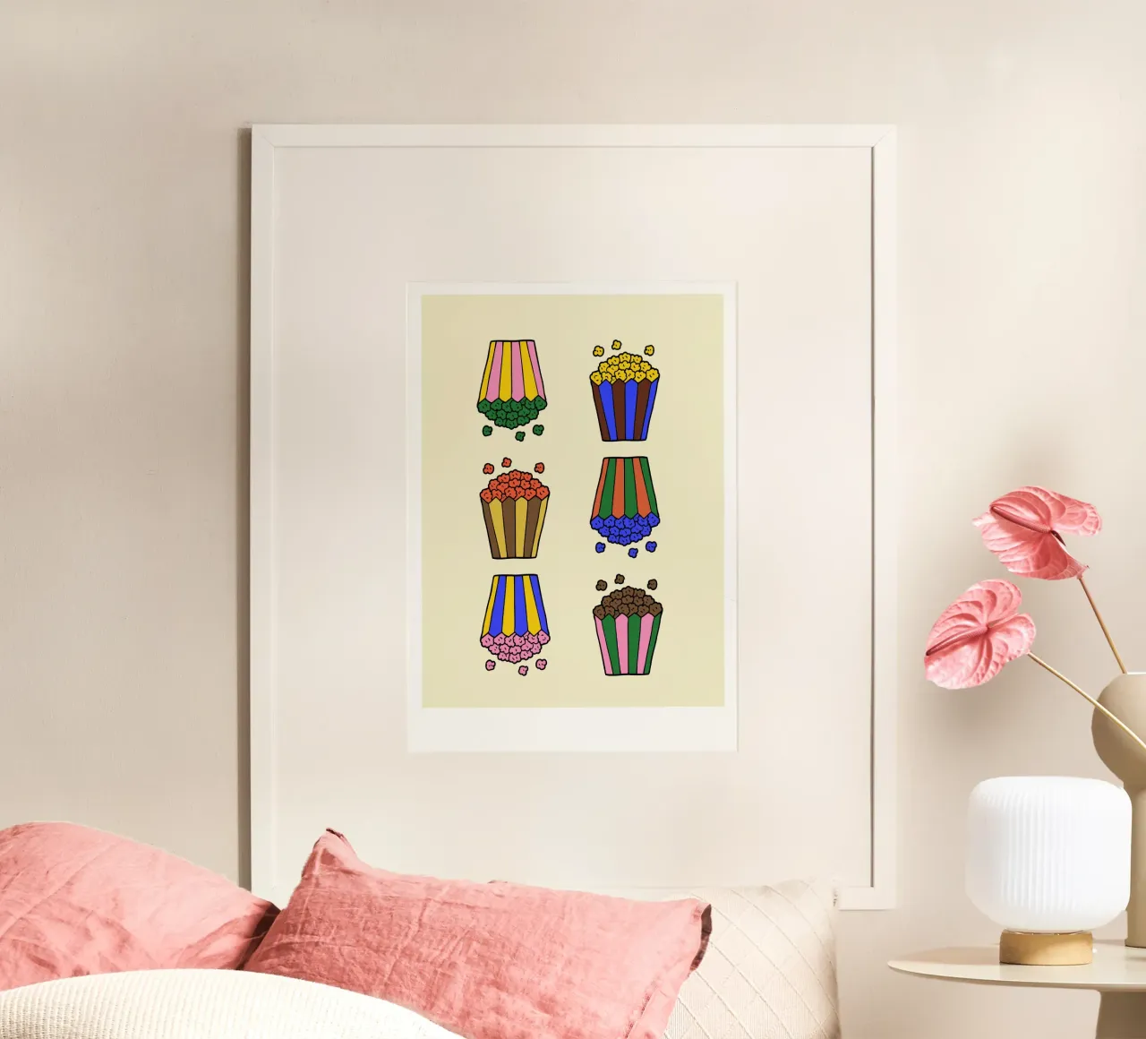 Popcorn poster da PurePeachStudio