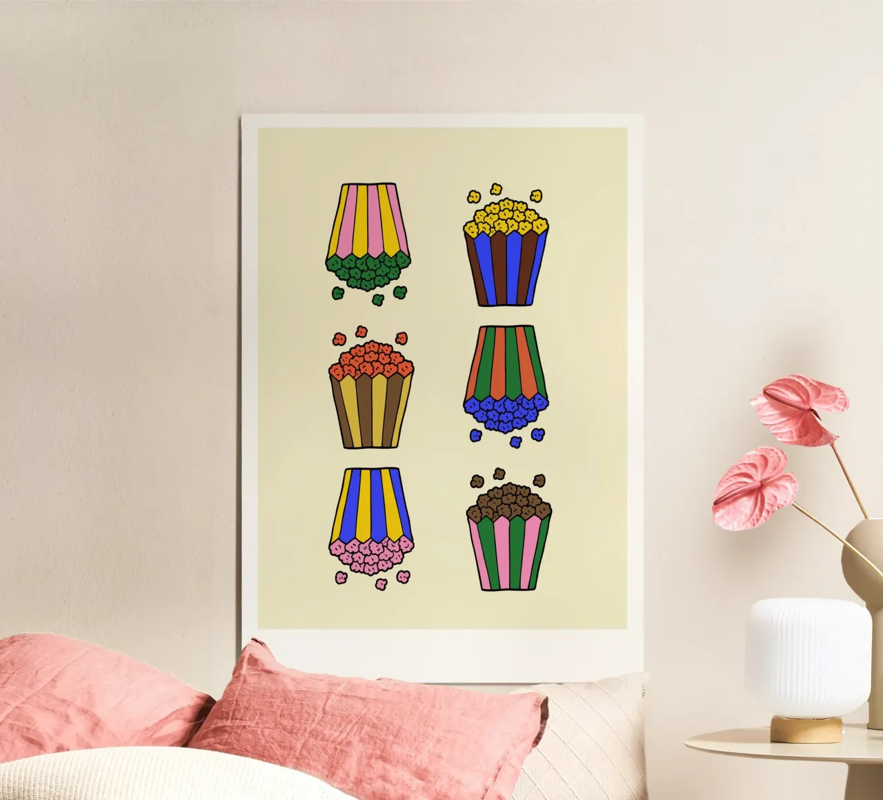 Popcorn poster da PurePeachStudio