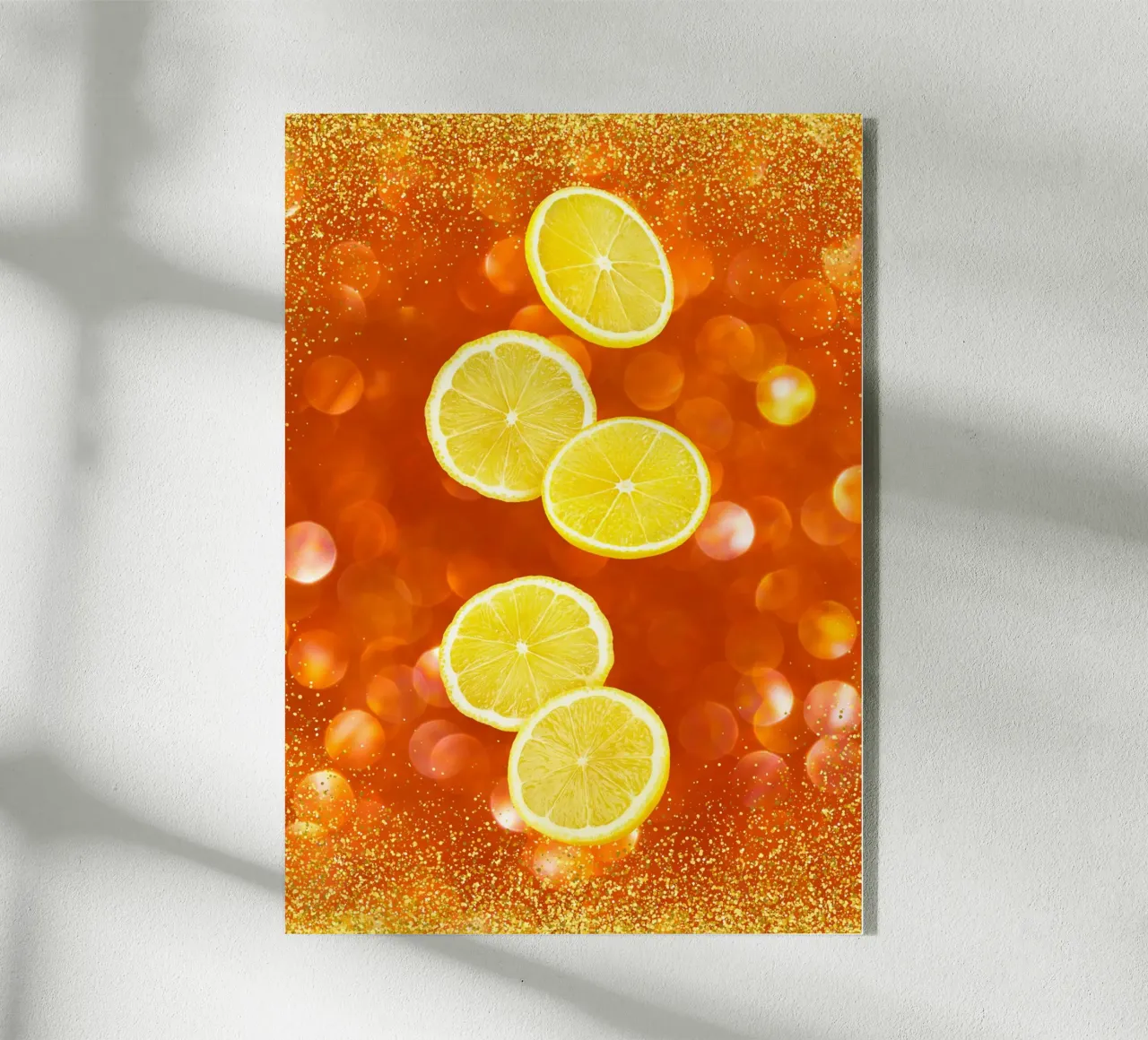 Lemon slices metacrilato de PinkCandyWalls