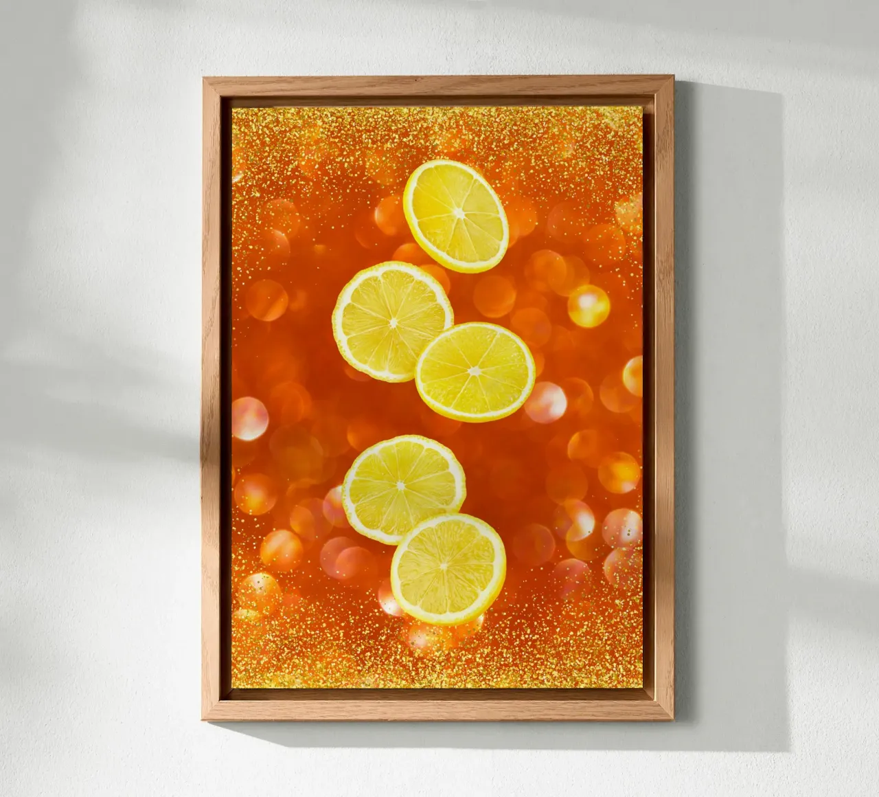 Lemon slices pannello forex da PinkCandyWalls