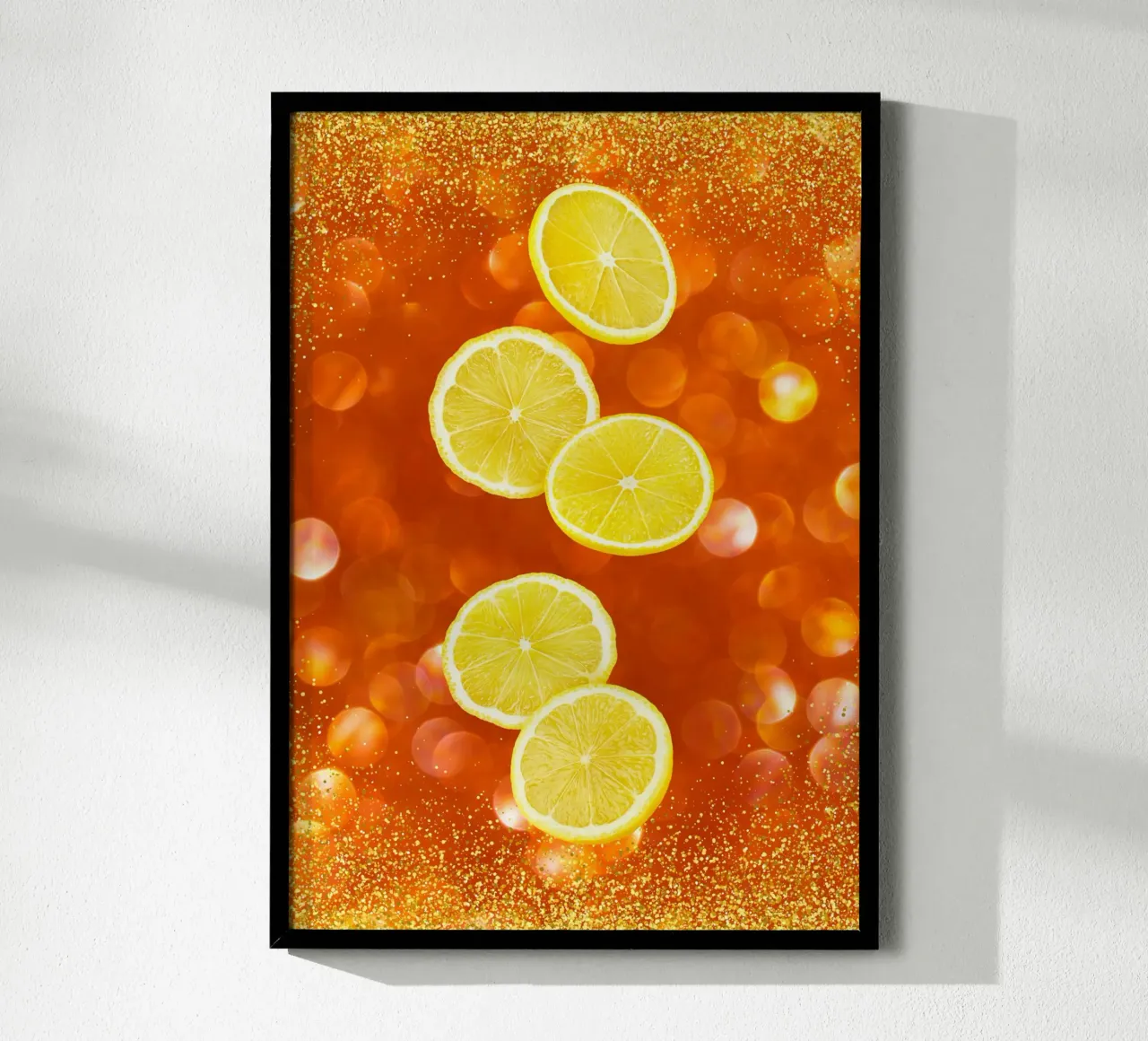 Lemon slices poster da PinkCandyWalls