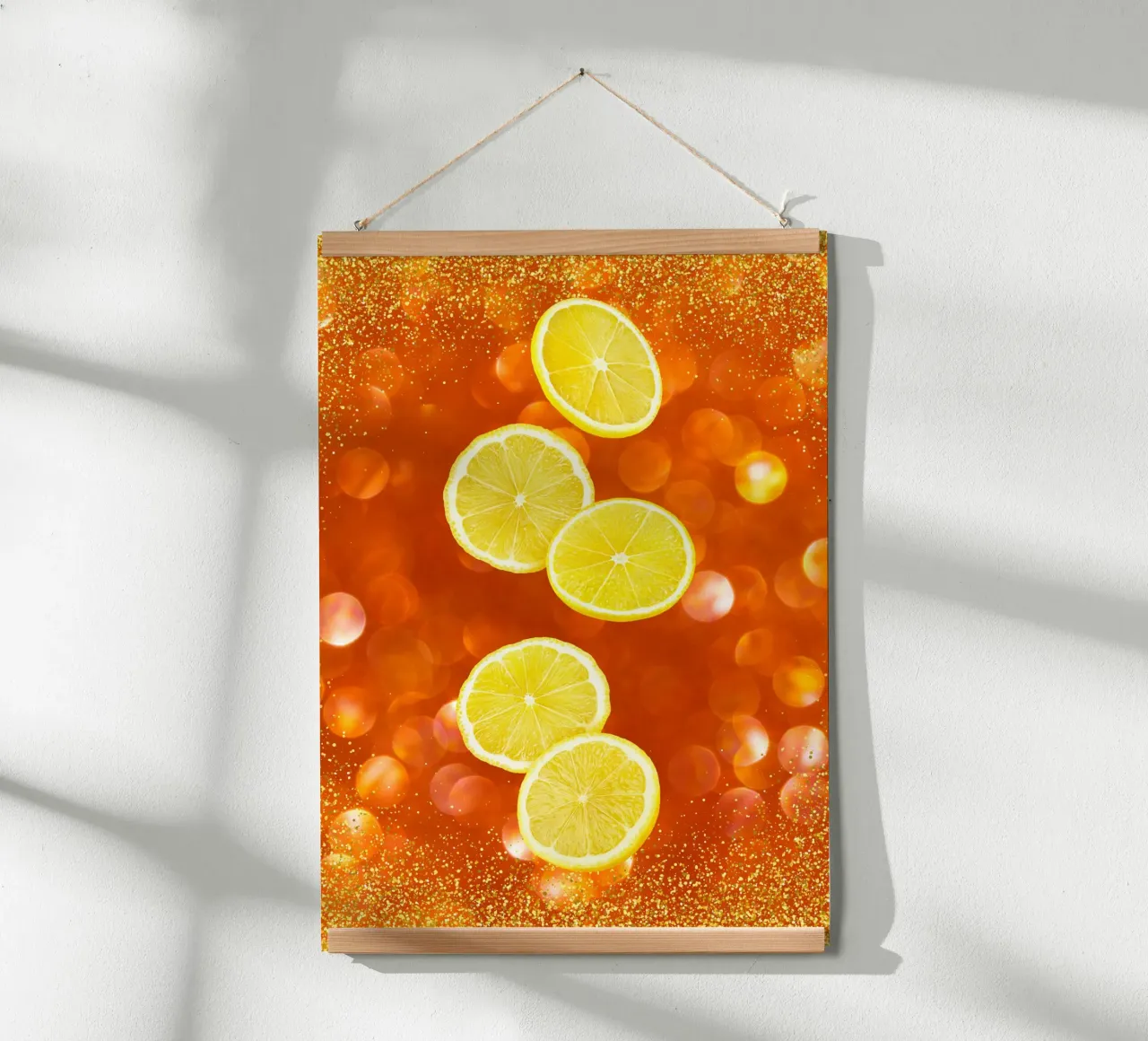 Lemon slices poster da PinkCandyWalls