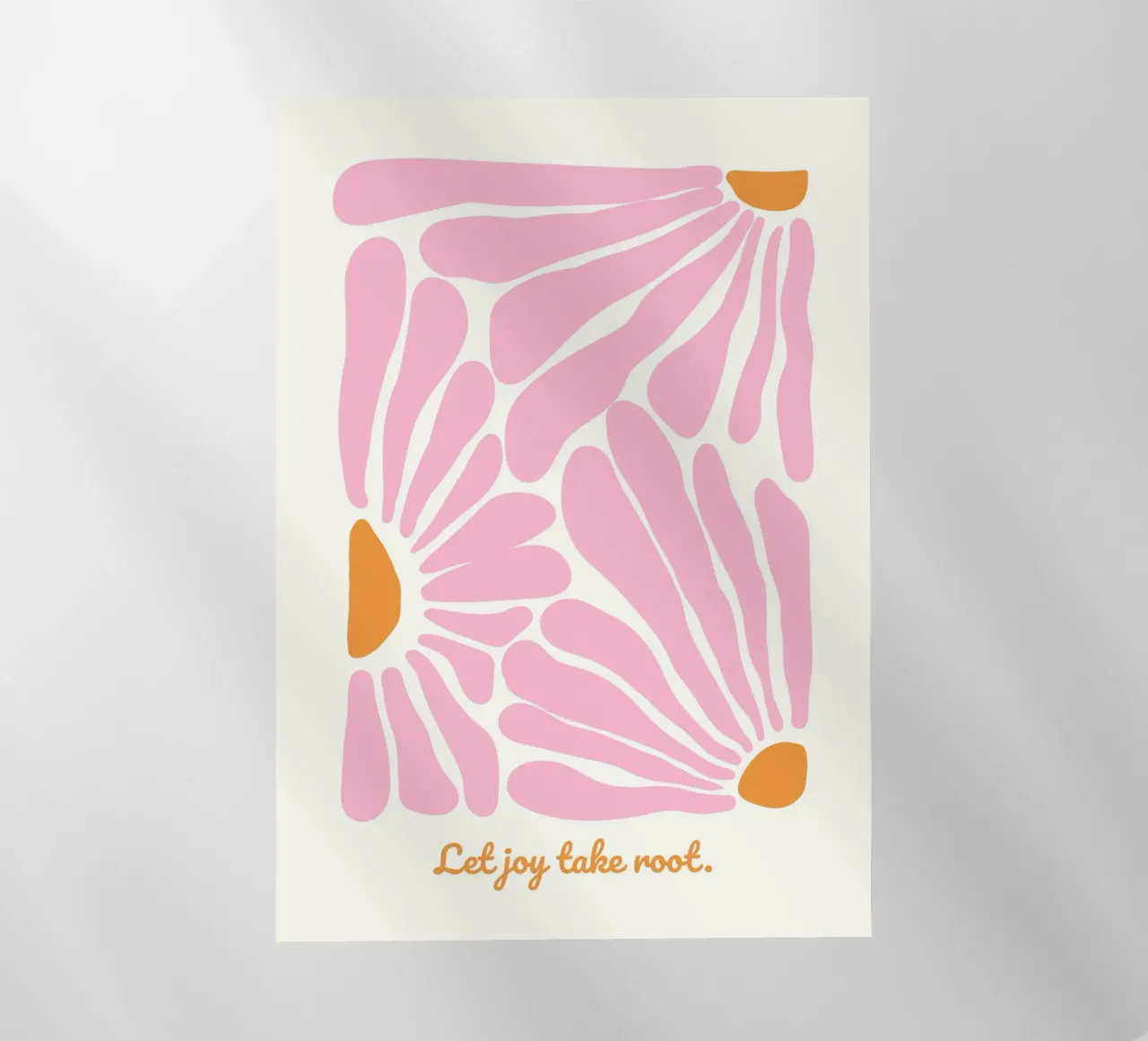Let joy take root pellicola backlit da PinkCandyWalls