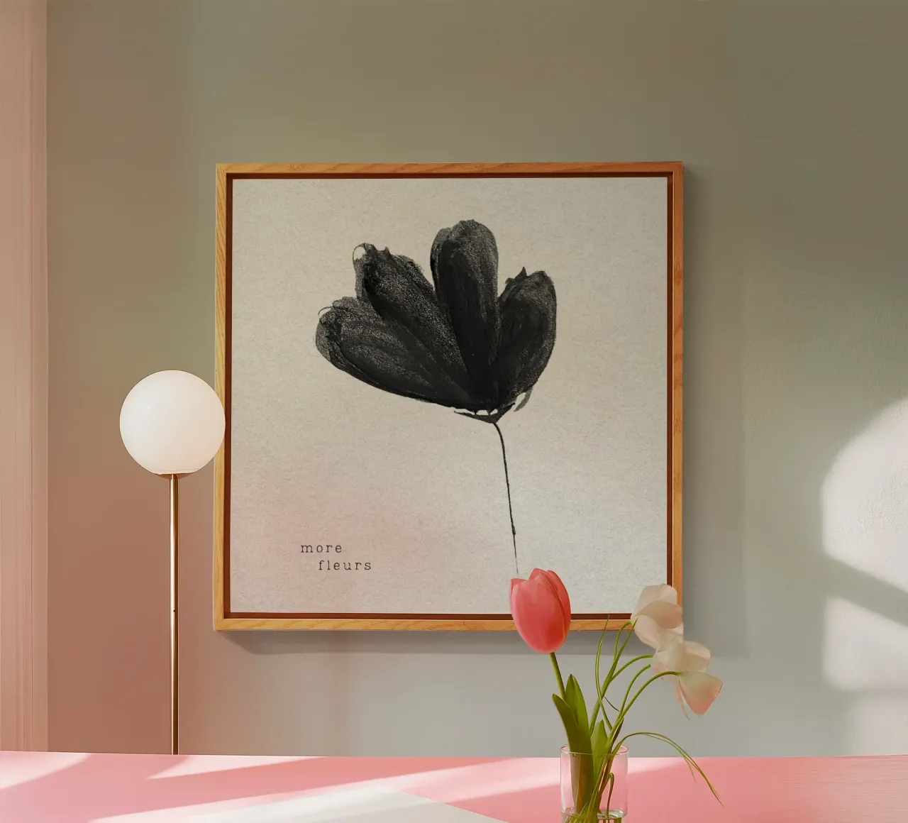 more fleurs plexiglass da PurePeachStudio