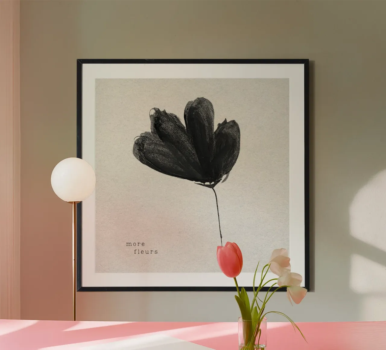 more fleurs poster da PurePeachStudio