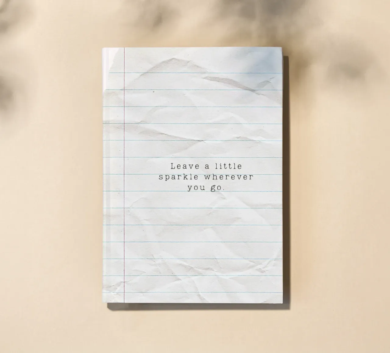 Leave a little spark diario da PurePeachStudio