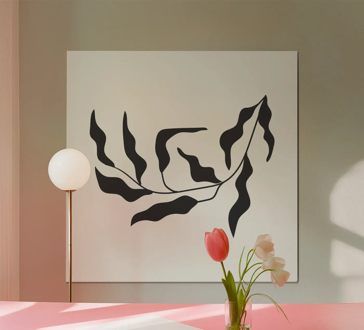 leaves poster van PurePeachStudio