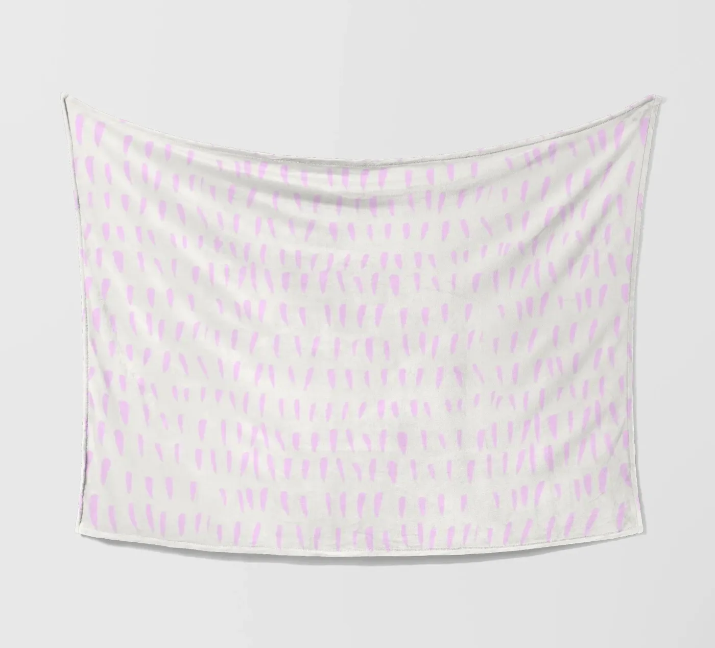 Strichliste fleece blanket by PurePeachStudio