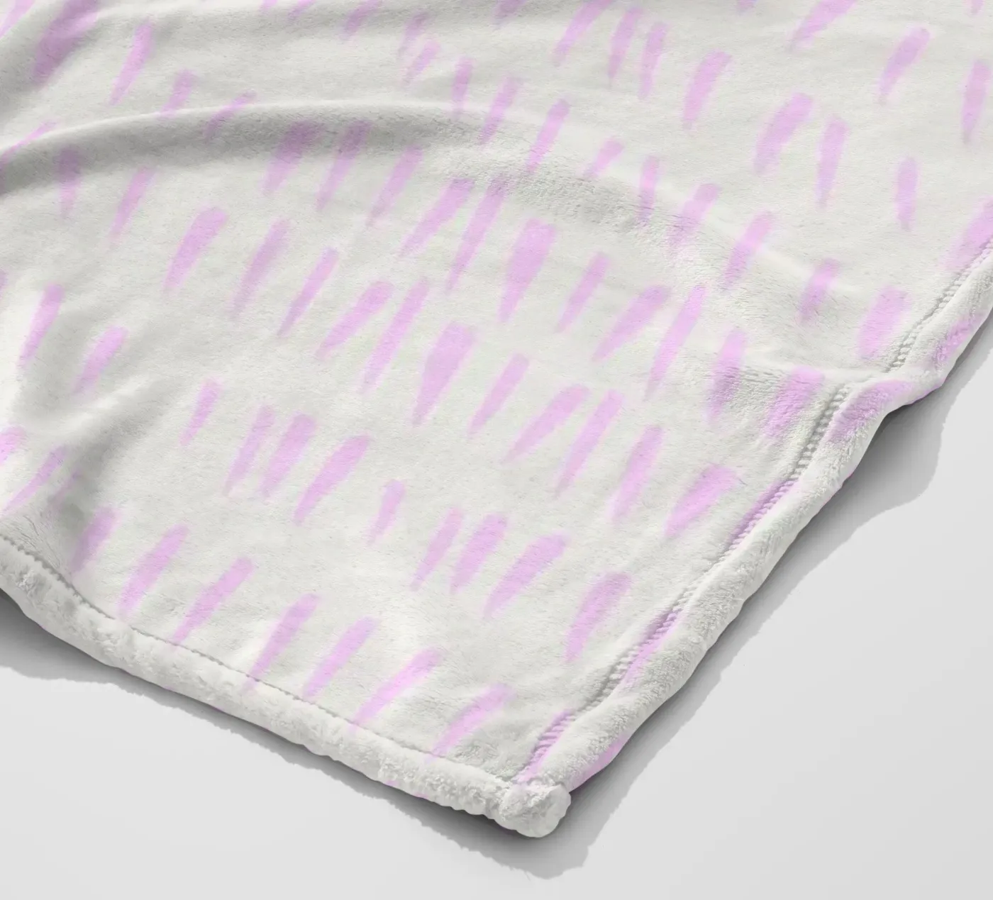 Strichliste fleece blanket by PurePeachStudio