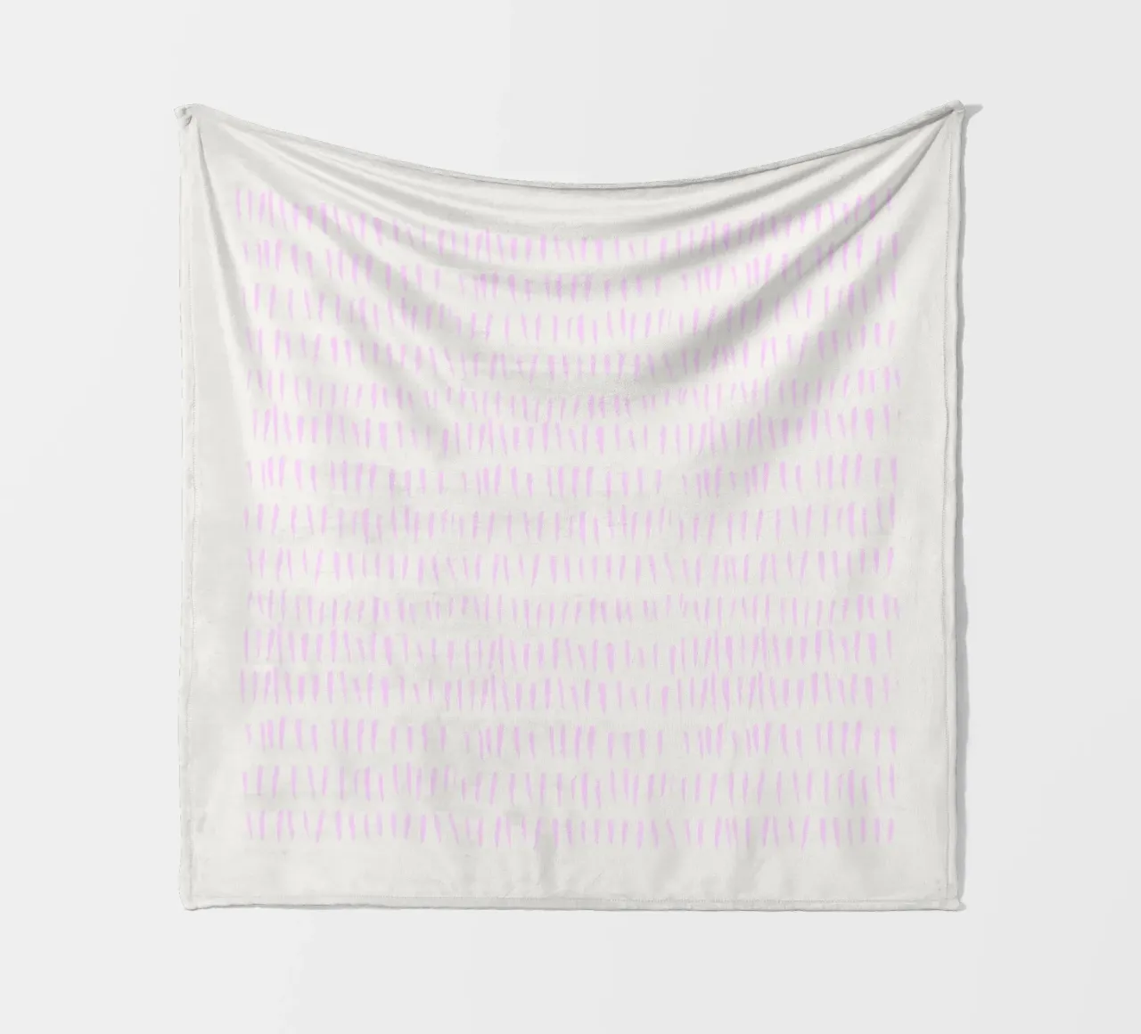 Strichliste fleecedeken van PurePeachStudio