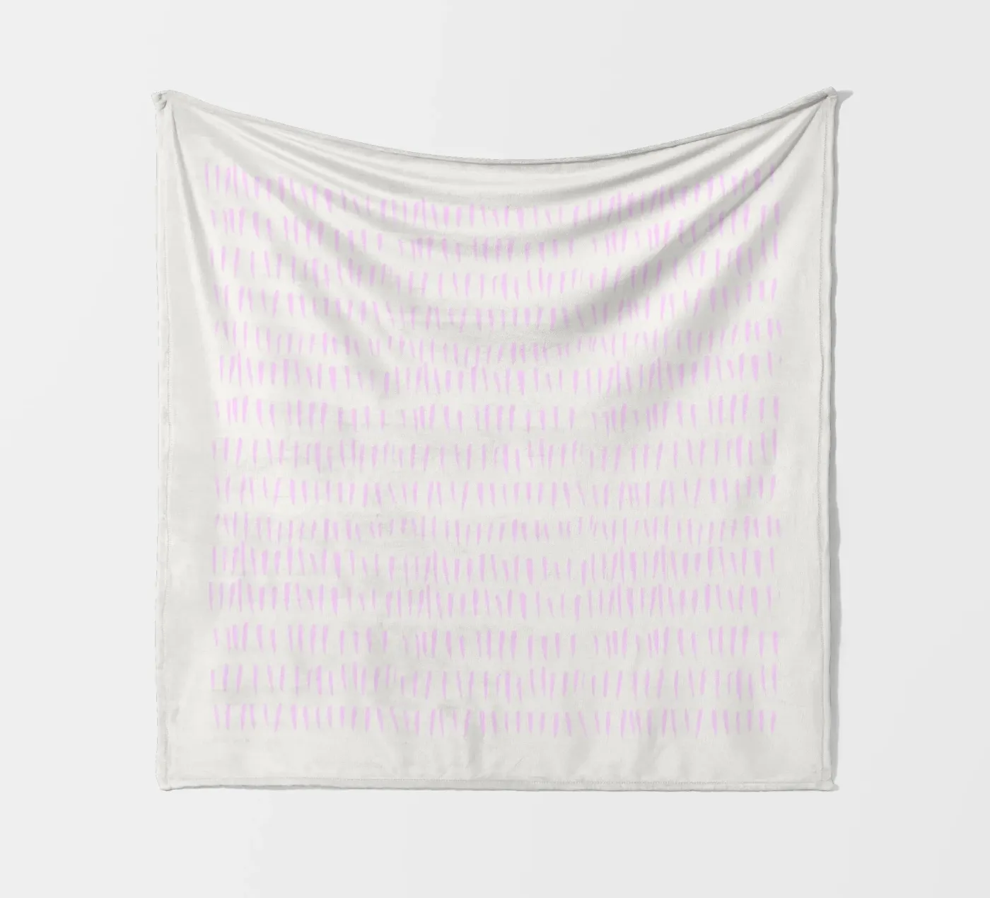 Strichliste fleece blanket by PurePeachStudio