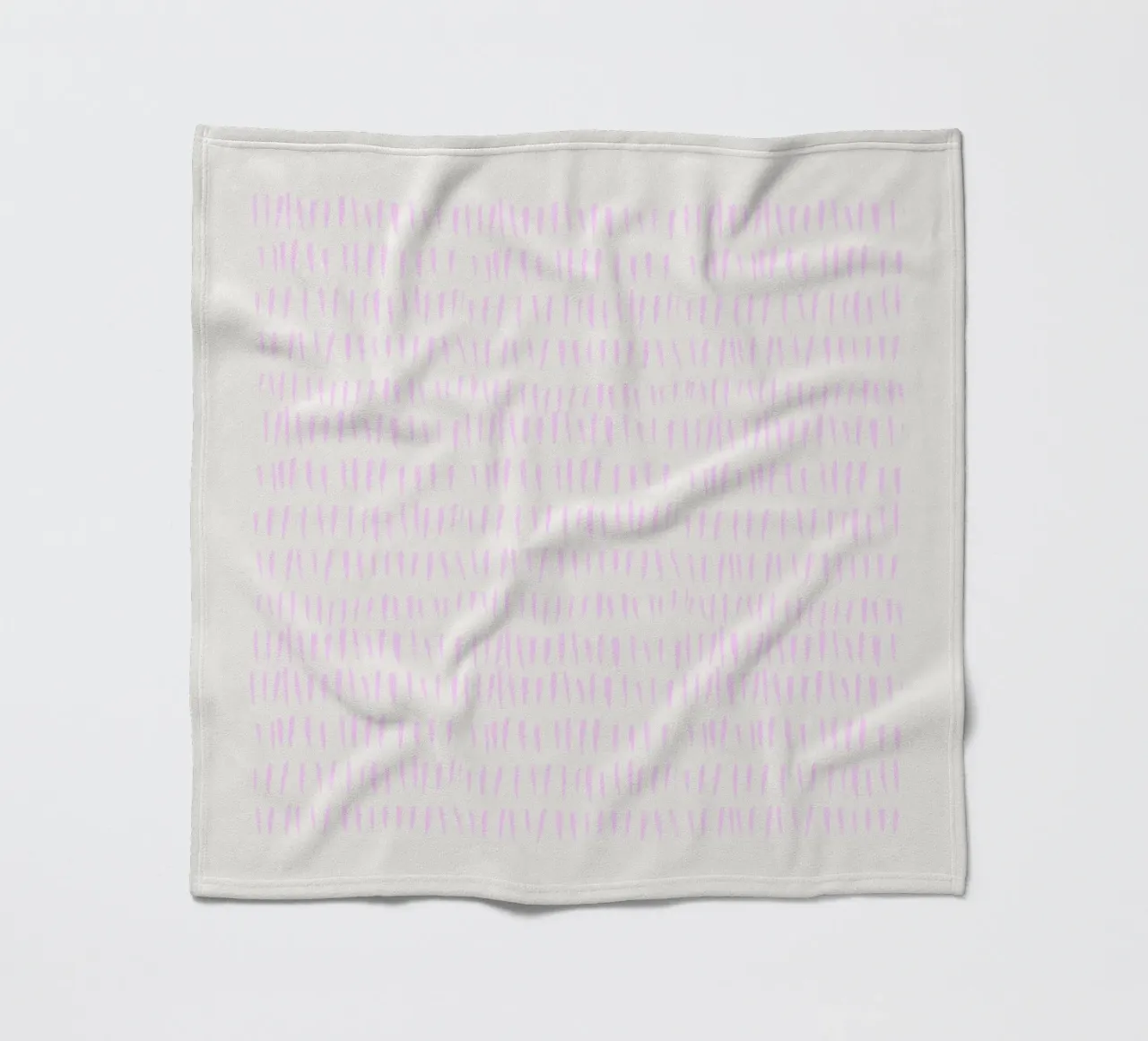 Strichliste fleecedeken van PurePeachStudio