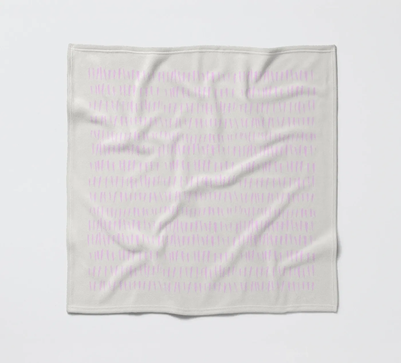 Strichliste fleece blanket by PurePeachStudio