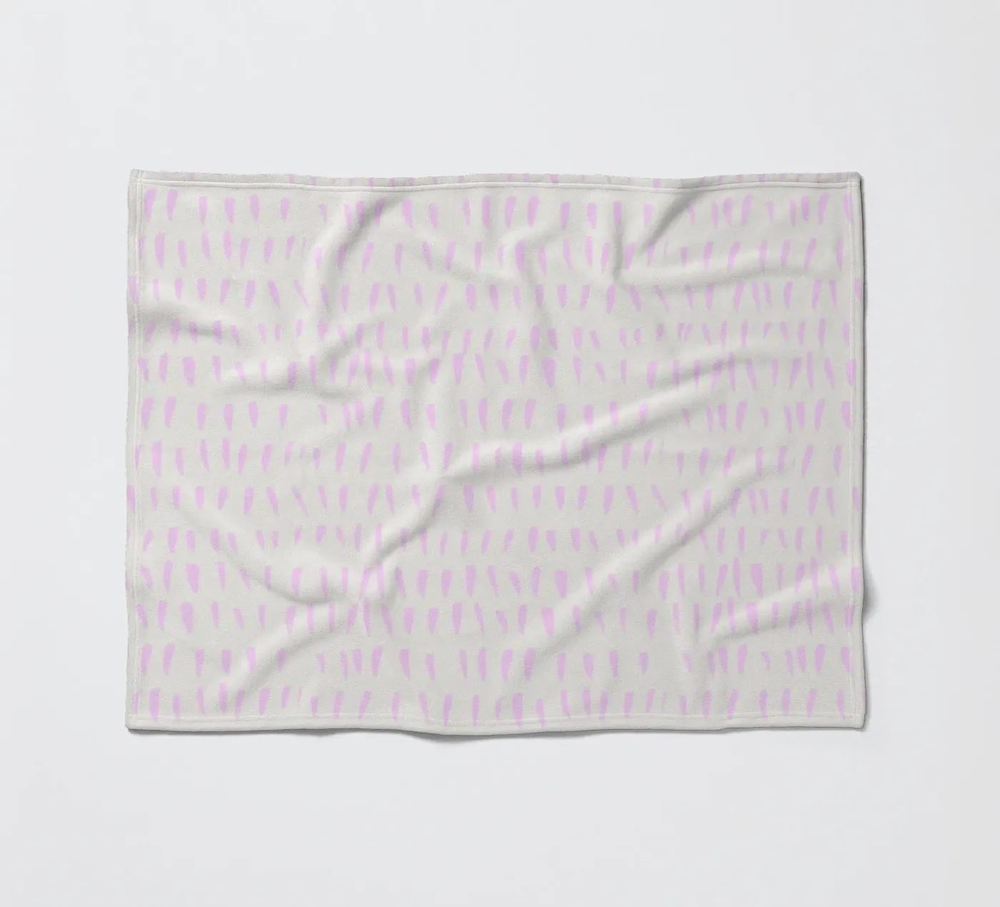 Strichliste fleece blanket by PurePeachStudio