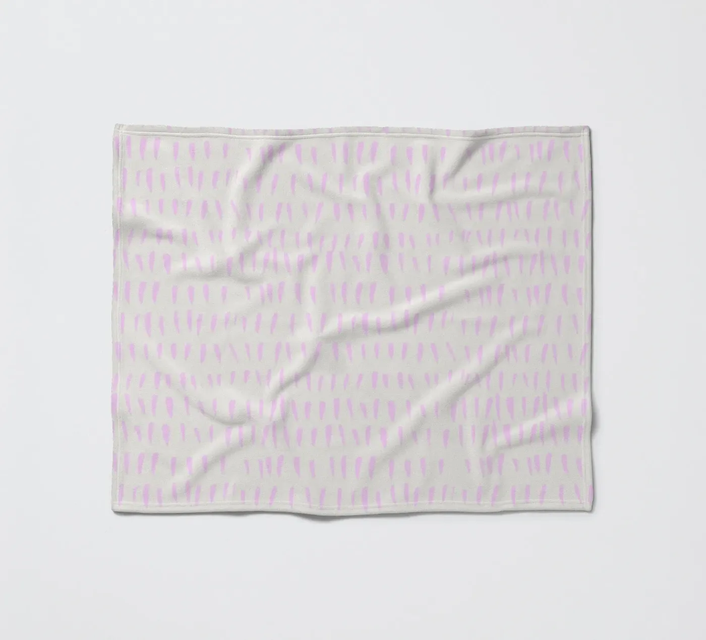 Strichliste fleece blanket by PurePeachStudio